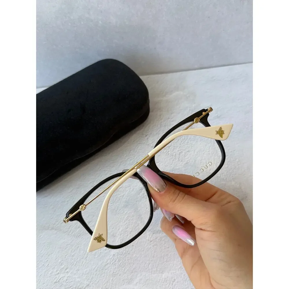 NEW Gucci GG0512O Square Eyeglasses Frames in Black Gold